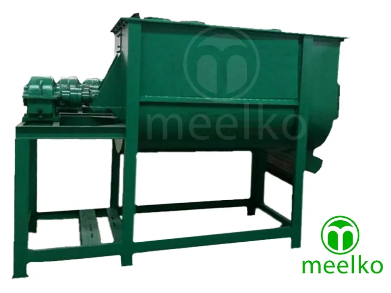 Imagen del producto Mezcladora Horizontal 500 kg/h con Motor de 7,5 kW - Meelko